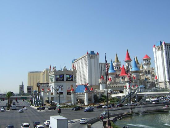 "The Strip" Las Vegas...hier seht ihr noch einmal das EXCALIBUR