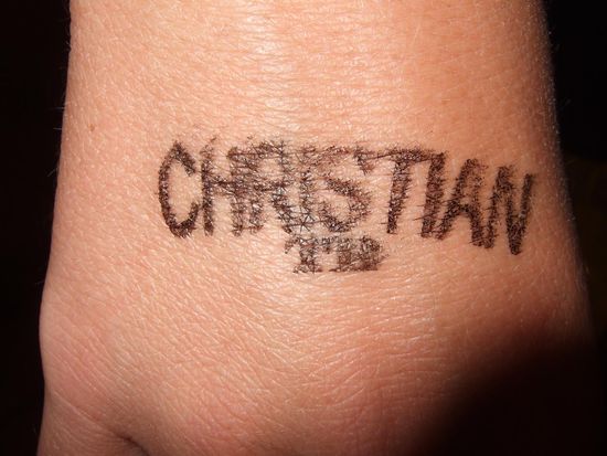 mein Stempel vom Christian Audigier Nightclub