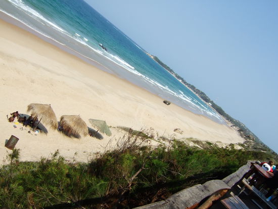 Beach vor dem Bamboozi Backpacker