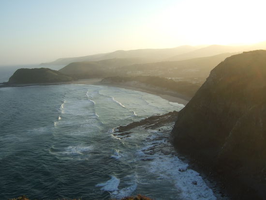 Sonnenuntergang vom Viewingpoint in Coffee Bay I