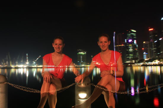 Huch, jetzt habe ich sogar eine Zwillingsschwester 