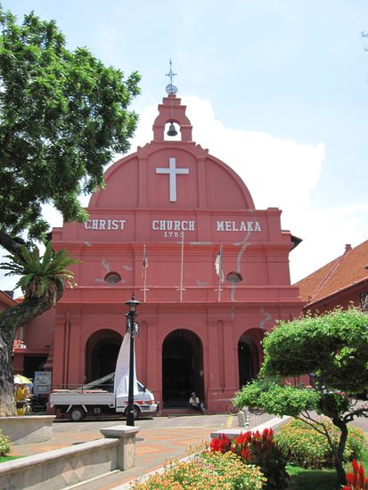 hier gibt es die "Christ Church", die bereits 1753 erbaut wurde