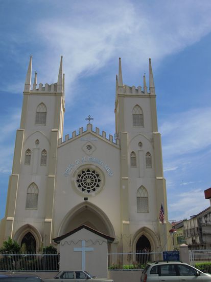 Church of St. Francis Xavier, katholische Kirche, erbaut 1849.