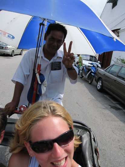 Yeah, Rikschafahren bringt Spass!