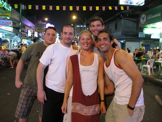 meine lustige Kao San Truppe