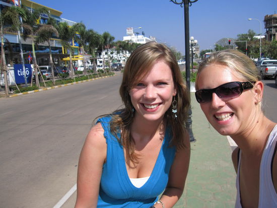 Tahita und ich unterwegs in Vieniane