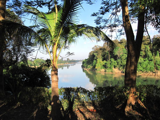 ein letzter morgendlicher Blick von der Eco Lodge aus