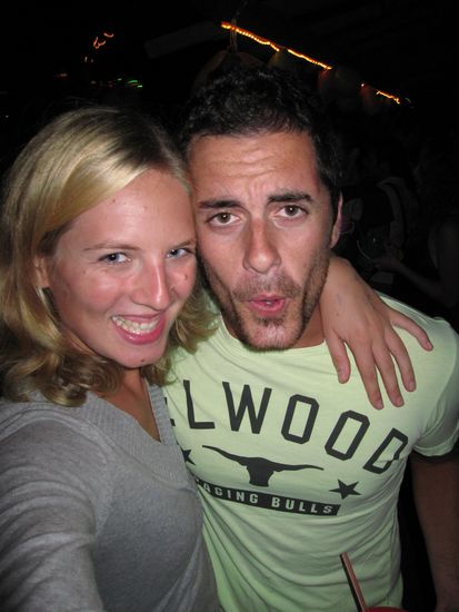 Annette und John kurz vor New Year