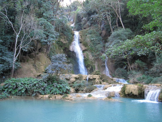 am Kuang Si Waterfall