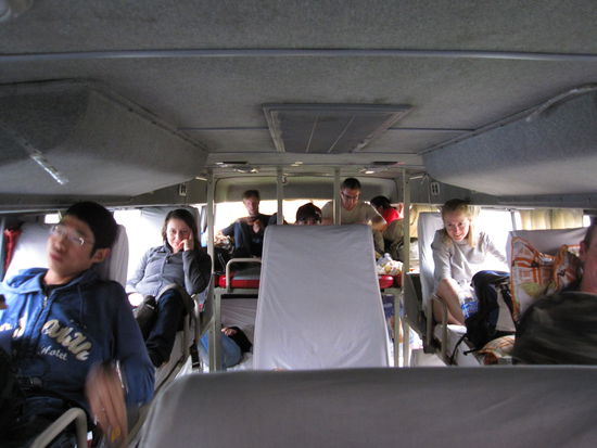 ...und so sah es dann hinter mir aus Hihihi