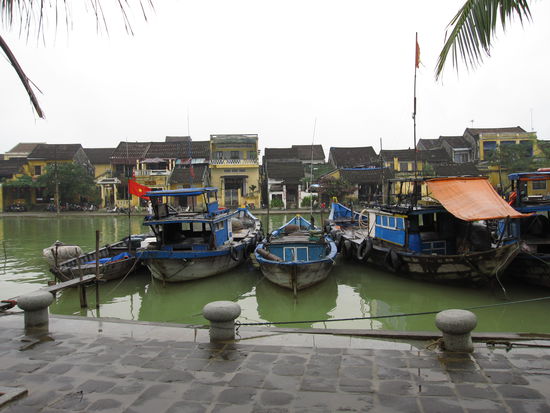 Hoi An und seine Fischerbote