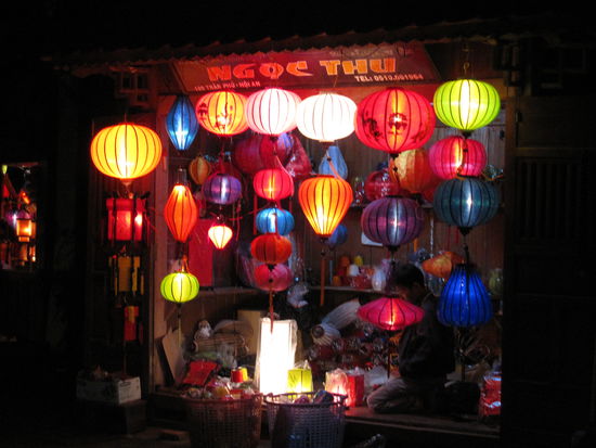 Abend in Hoi An: Lampions!