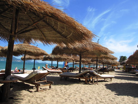 am Strand von Nha Trang