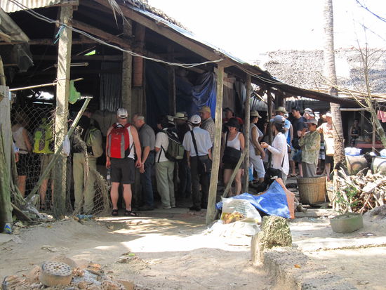 die Touristen unterwegs...ich habe mich mal ein bisschen abgekoppelt...