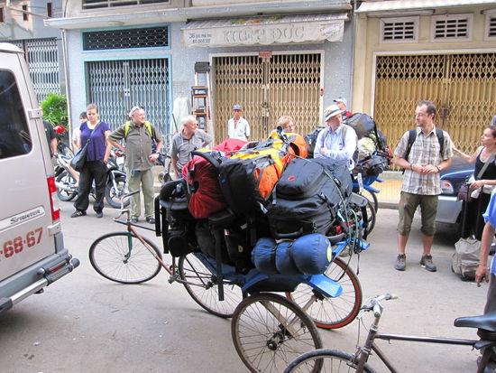 so wurde uebrigens unser Gepaeck transportiert...wir sind gelaufen 