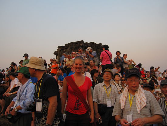 ja, ich war dort wirklich nicht alleine 