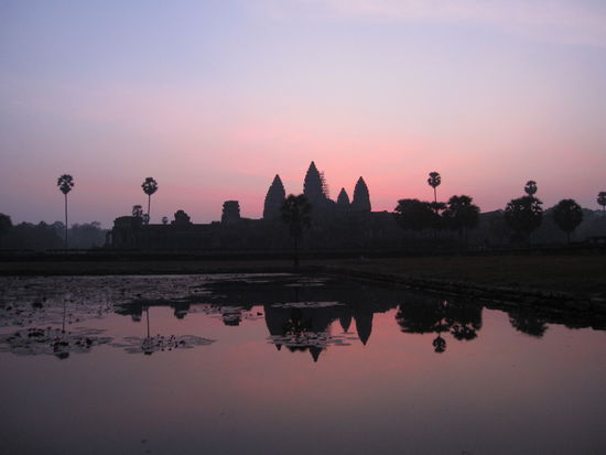 Angkor Wat im Sonnenaufgang