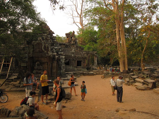 Abendstimmung in den Angkor Tempeln
