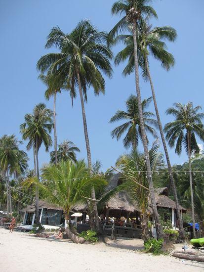 am Lonely Beach auf Ko Chang