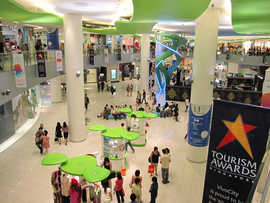 Shopping Mall in Singapur