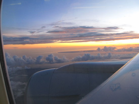 das war einer der schoensten Sonnenuntergaenge, die ich je gesehen habe (wird ueber das Foto leider nicht ganz so gut heruebergebracht)