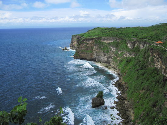 Blick vom Monkey Temple auf das Meer