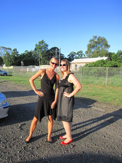 Ich mit Johanne - in Asien habe ich uebrigens 4 Kilo abgenommen (Jos Waage hat mir dies verraten)!