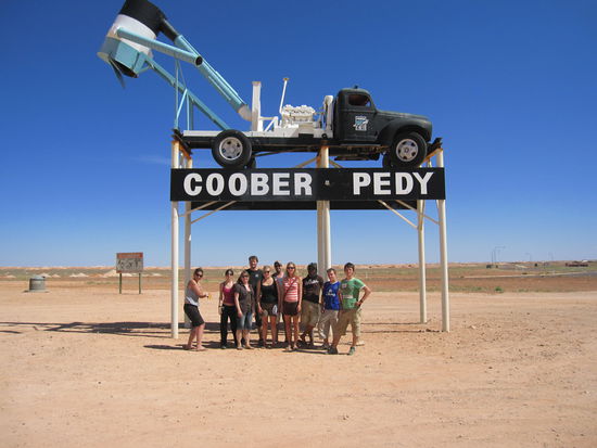Wir sind in Coober Pedy