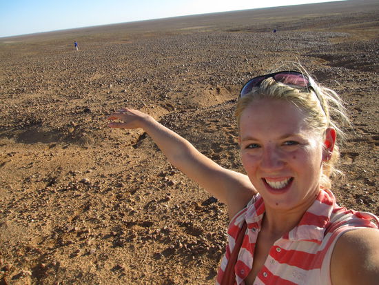 dort, seht ihr, dort!