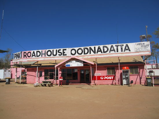 Pink Roadhouse Oodnadatta