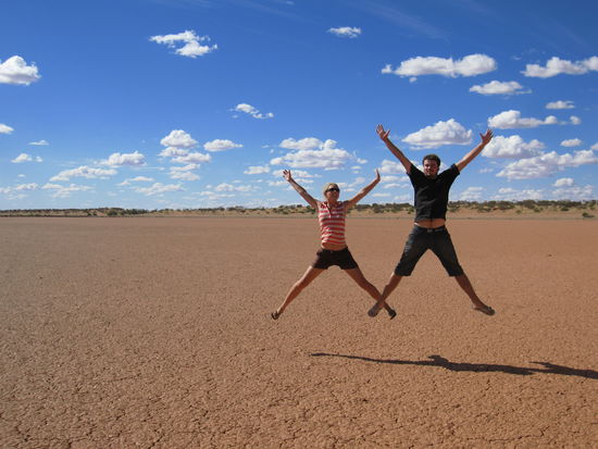 aber zum Springen gut geeignet 