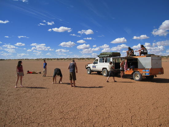 jeder probiert ein bisschen was aus