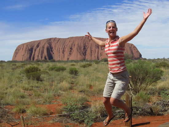 nein, dies ist der Uluru 