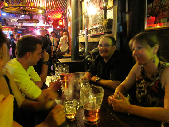 Abschlussessen im Bojangles