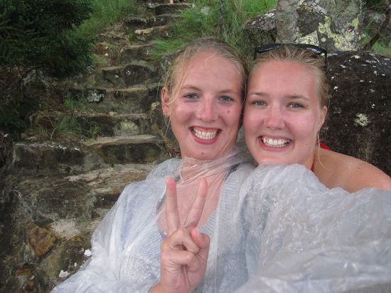 immer - auch im Regen- die Haltung bewahren