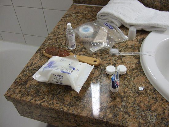 Gut, dass ich das Wichtigste dabei hatte 