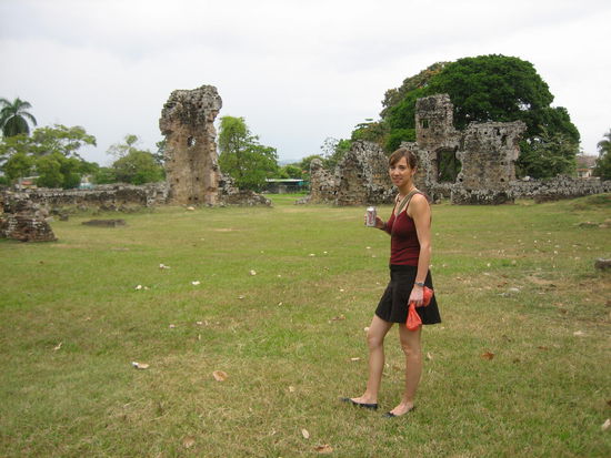 Die Ruinen vom Panama Viejo