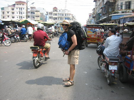 Ankunft in Phnom Penh