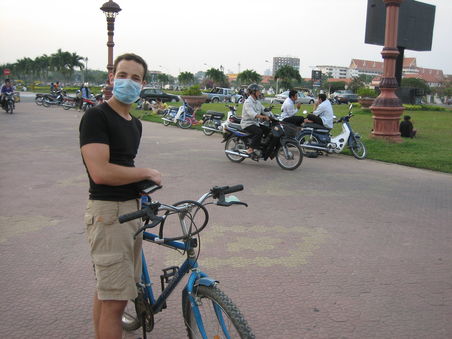 Radfahren im Smog