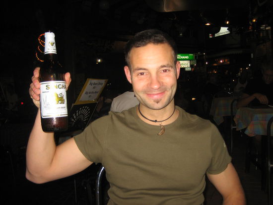 ...aber das Bier hat ganz gut geschmeckt...