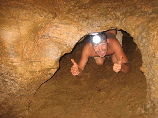 Mal wieder Caving...