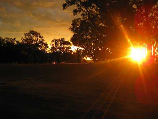 traumhafte Sonnenuntergaenge an der Westkueste