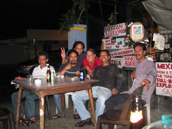 Schlummertrunk mit den locals