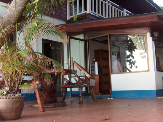 Der Eingangsbereich zu unserem Zimmer