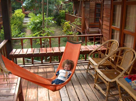 Cecile fuellte sich sofort wohl...