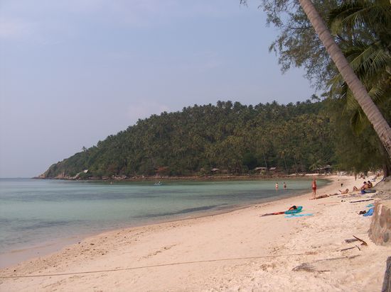 Strand  Blickrichtung Norden...