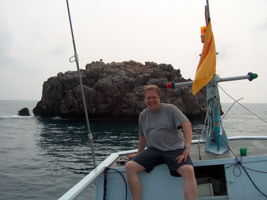 Der Felsen vor dem Felsen....