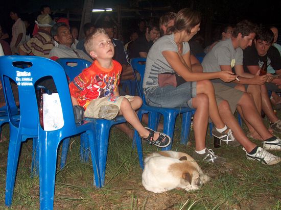 Der Boxkampf kann beginnen