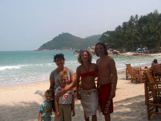Gerber Aendu mit Martina am Haad Thong Nai