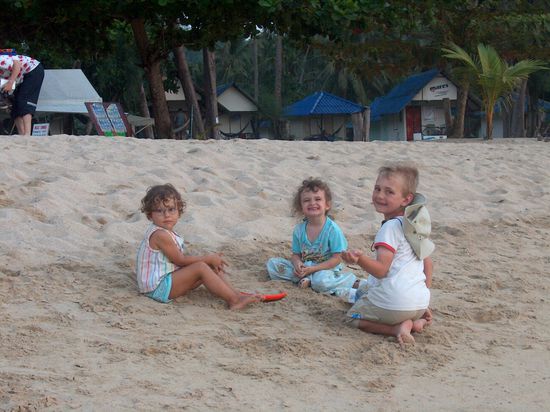 Das tschechische Maedchen mit unseren Kidis..